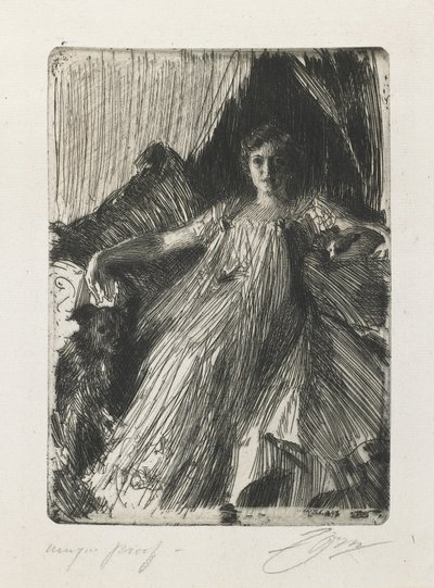 Maud Cassel (Sra. Ashley) de Anders Leonard Zorn